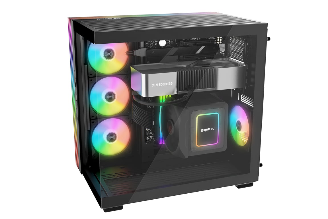 be quiet! LIGHT BASE 600 DX Black Midi Tower Czarny