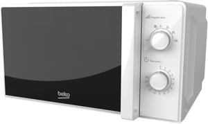Beko MOC20100WFB Weiße Solo-Mikrowelle für die Arbeitsplatte, 20 l, 700 W
