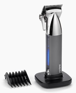 BaByliss Super-X Metal E996E Haarschneidemaschine Anthrazit, Edelstahl 5 Lithium-Ionen-Akku (Li-Ion)