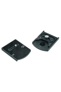 Manfrotto Zubehörplatte 1/4" + 3/8" F/410 Stativ Schwarz