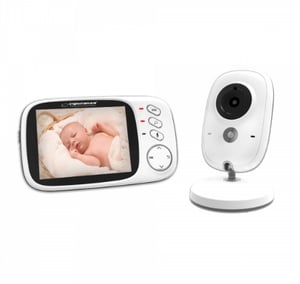 Esperanza EHM002 Baby Monitor, 50 m, White