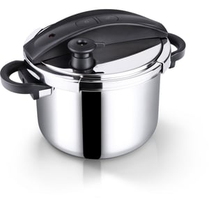Lamart LTDSD6 Pressure Cooker with 6-Liter Cooktop, Black, Stainless Steel