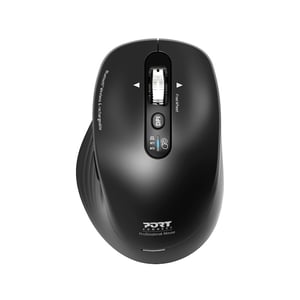 Port Designs 910202 Maus „Biuro“ (rechts) RF Wireless + Bluetooth, optisch, 3200 DPI