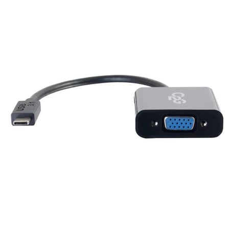 C2G USB3.1-C/VGA zewnętrzna karta graficzna usb 1920 x 1200 px Czarny