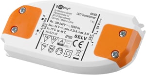 Goobay 60368 electronic transformer Suitable for indoor use 8 W electronic lighting transformer