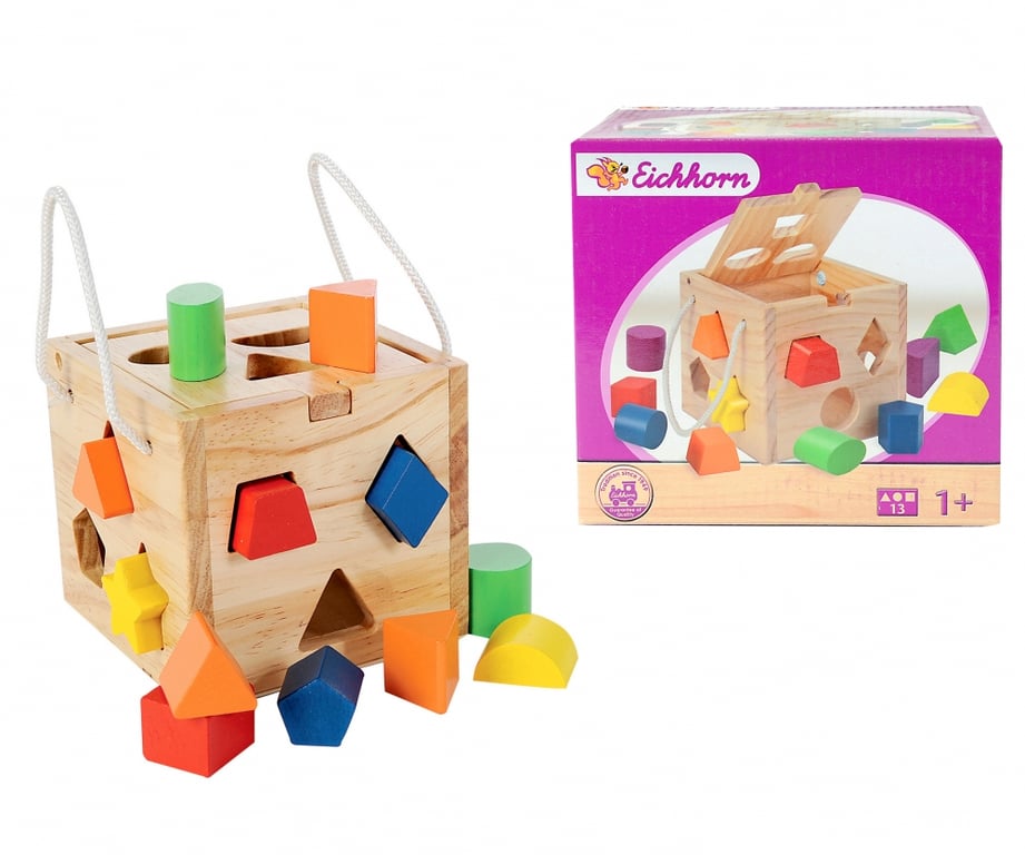 Eichhorn Shape Sorting Cube