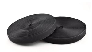 Lanview LVT125467 Velcro Cable Tie, Black, 1 pc.