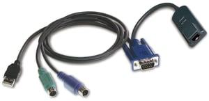 Vertiv Avocent DSAVIQ-PS2M kabel KVM Czarny