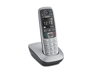 Gigaset E560 DECT-Telefon Name und Identifizierung des Anrufers Schwarz, Silber