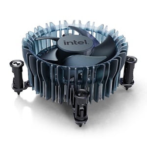 Intel Laminar RS1 Procesor Wentylator Czarny, Niebieski