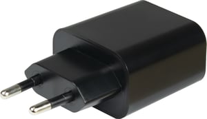 Inter-Tech PD-2020 Smartfon Czarny Prąd przemienny Szybkie ładowanie Wewnętrzna
