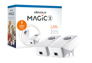 Devolo Magic 2 LAN 2400 Mbit/s Przewodowa sieć LAN Biały 2 szt.