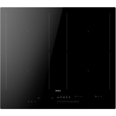 Amica PIH6542PHTSUN HC 3.0 Czarny Wbudowany 59.2 cm Płyta indukcyjna strefowa 4 stref(y)