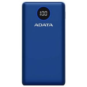 ADATA P20000QCD Litiumpolymer (LiPo) 20000 mAh Blå