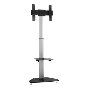 SBOX FS-500 uchwyt / stojak do monitorów 177,8 cm (70") Podłoga Czarny, Stal nierdzewna
