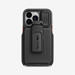 Tech21 Evo Max w/Holster Cell Phone Case 15.5 cm (6.1") Black