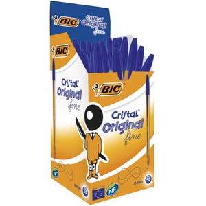 BIC 872730 długopis Niebieski Drobny 50 szt.