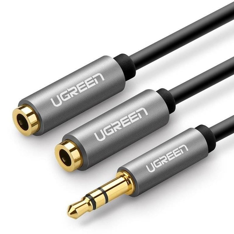 Ugreen AV123 Czarny, Szary, Złoto