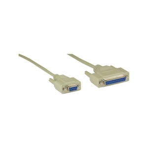 InLine 12122 kabel równoległy Beżowy 2 m