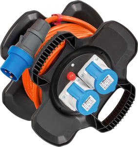 Brennenstuhl 1169730101 Reel with 5 x 10 m Power Outlets