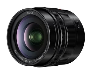 Panasonic H-X012E obiektyw do aparatu SLR Ultra szeroki obiektyw Czarny
