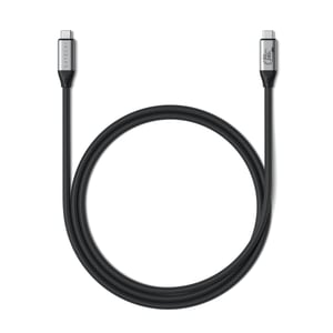 Satechi USB4 V2 Pro Cable kabel USB USB4 Gen 4x2 1,2 m USB C 120 Gbit/s 240 W Srebrny, Czarny
