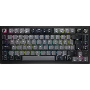 Corsair K65 PLUS WIRELESS 75 % RGB-Gaming-Tastatur, kabellos (RF) + USB, QWERTZ, deutsch, schwarz