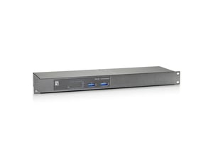 LevelOne FEP-1601 przełącznik sieciowy Fast Ethernet (10/100) Obsługa PoE Szary, Metaliczny
