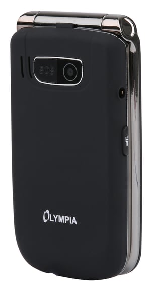 Olympia Style View 6,1 cm (2,4") 90 g Svart, Grå, Silver Telefon för nybörjare