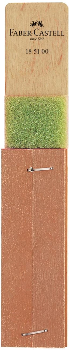 Faber-Castell 185100 temperówka Temperówka ręczna Zielony, Drewno