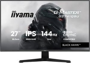 iiyama G-MASTER G2741QSU-B1 monitor komputerowy 68,6 cm (27") 2560 x 1440 px 4K Ultra HD QLED Black