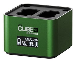 Hahnel ProCube3 batteriladdare Batteri till digitalkamera USB