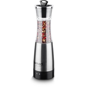 Lamart LT7012 Spice Grinder Salt and Pepper Grinder Black, Stainless Steel, Transparent