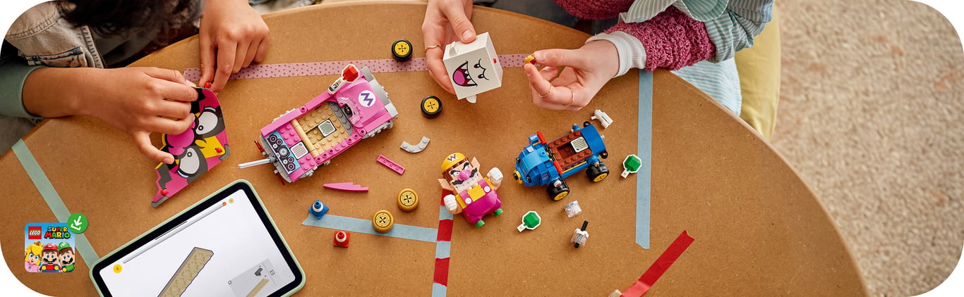 LEGO Super Mario Mario Kart™ — Wario i King Boo