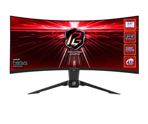 Asrock PG34WQ15R2B Computermonitor 86,4 cm (34") 3440 x 1440 px UltraWide Quad HD Schwarz