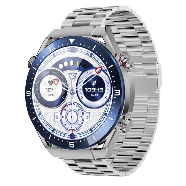 фото Смарт-годинник Maxcom Ecowatch 1 Silver