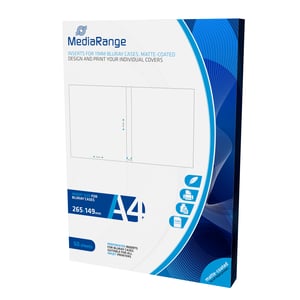MediaRange MRINK123 A4 (210x297 mm) Matte Inkjet Paper, 50 sheets, White