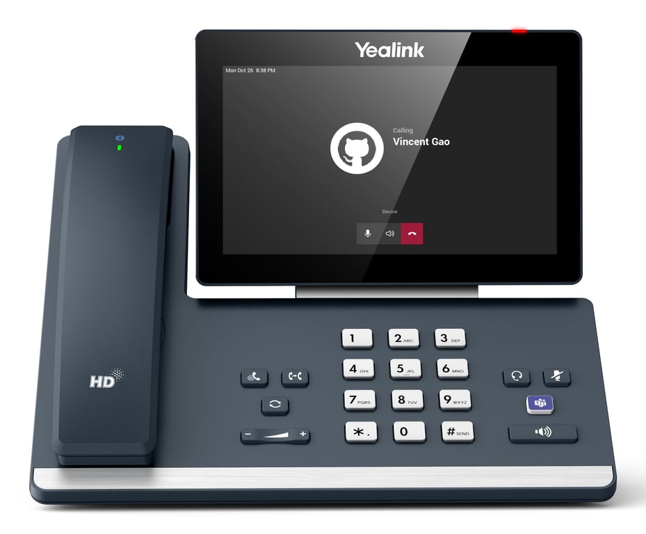 Yealink MP58-WH E2 Teams telefon VoIP Szary LCD Wi-Fi