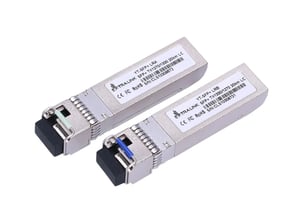 Extralink SFP+ WDM Module, SFP+ 10G, 10 Gbps, 1270/1330 nm, single-mode, 20 km, LC, DOM, pair