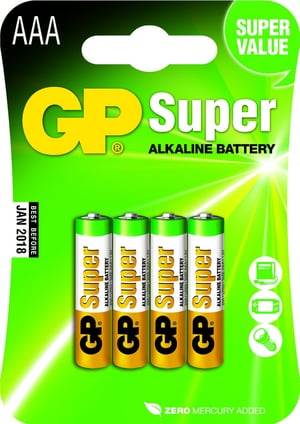 GP Batteries Super Alkaline AAA Einweg-Alkalibatterie