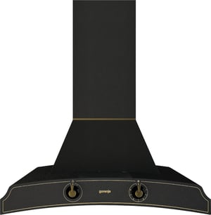 Gorenje DK63MCLB Naścienny Czarny 621 m³/h