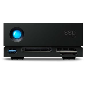 LaCie 1big Dock Pro Thunderbolt-teknik 2 TB USB Typ A 3.2 Gen 1 (3.1 Gen 1) Svart