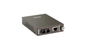 D-Link DMC-810SC nätverkskonverterare 2000 Mbit/s 1310 nm Svart