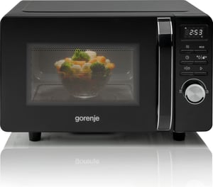 Gorenje MO20S4BC Czarny Mikrofalówka Solo Blat 20 l 700 W