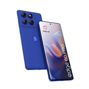 Motorola edge 60 pro 16,9 cm (6.67") Dual SIM Android 15 5G USB Type-C 12 GB 512 GB 6000 mAh Blau