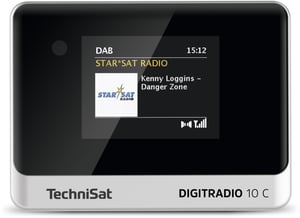 TechniSat DIGITRADIO 10 C Personlig Analog och digital Svart, Silver