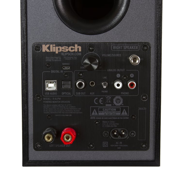 фото Акустическая колонка Klipsch R-41PM Black 3