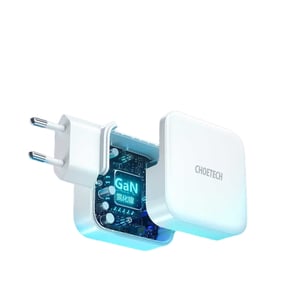 Choetech PD8002 Uniwersalne Biały Prąd przemienny Szybkie ładowanie Wewnętrzna