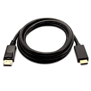 V7 V7DP2HD-03M-BLK-1E 3 m DisplayPort HDMI Czarny