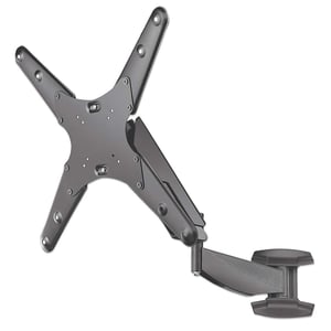 Manhattan 461641 monitorfäste/stativ 152,4 cm (60") Väggmontering Svart
